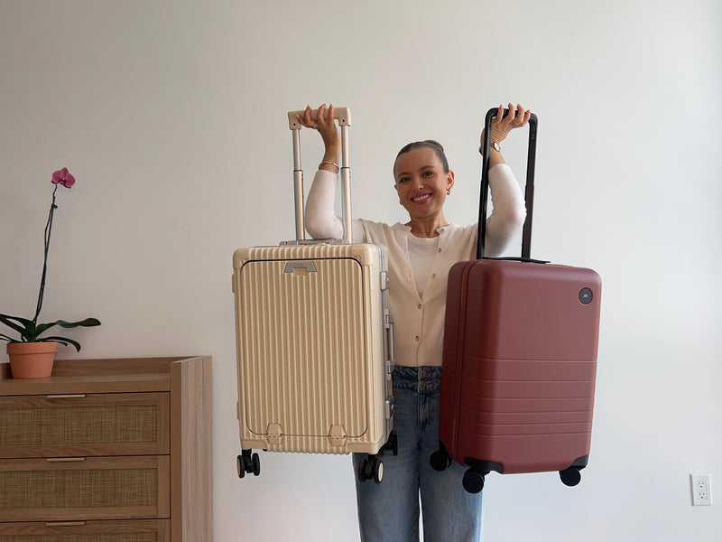 Nobl Travel Carry-on luggage comparison with Monos